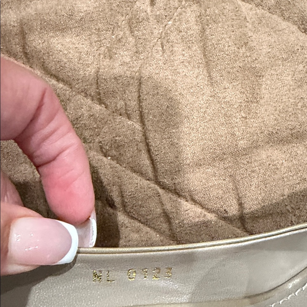Gold Open Toe Pumps - Picture 5 of 9